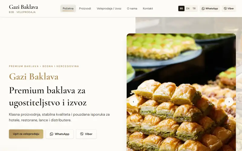 Gazibaklava project image